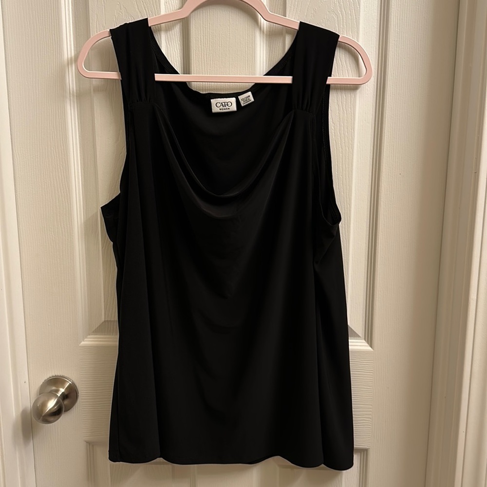 CATO woman black top